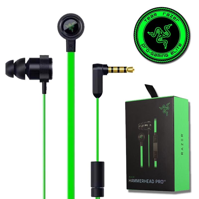 Razer Hammerhead Pro V2 Headphone In Ear Earphone With Microphone With  Retail Box In Ear Gaming Headsets Free Eapcket From Airmen, $17.91